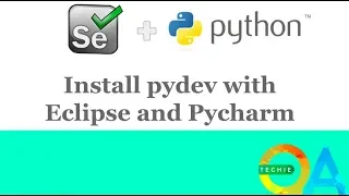 Install pydev with Eclipse and Pycharm