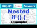 Nested if java example
