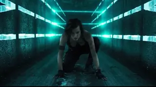 laser room final fight scene in hindi resident evil final chapter