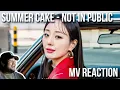 Download Lagu REACTION to SUMMER CAKE (썸머케익) - 'Not In Public' MV