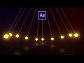 Tutorial Pendulum Waves Show in Element 3D After Effects