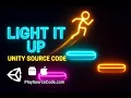 Light It Up - Unity Source Code Neon Flip Arcade Android iOS at Playsourcecode com