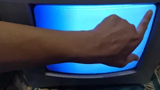 اصلاح تلفزيون توشيبا 16 بوصة شاشة باهته وخطوط اعلى الشاشة 