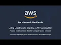 Using UserData to Deploy a NET Application Hosted on an Amazon Elastic Compute Cloud Instance