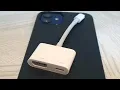 How to Setup the Apple Lightning Digital AV Adapter iPhone MI Adapter