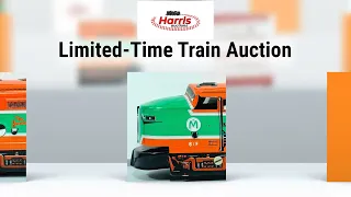 Harris Toy Train April 26th Auction