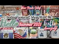 DOLLAR GENERAL SHOP WITH ME SUMMER 2021 PATRIOTIC 4TH OF JULY DECOR