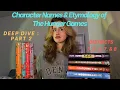 DEEP DIVE PART 2 Hunger Games Name Analysis Districts 3 5 6 7 8
