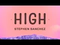 Download Lagu Stephen Sanchez - High (Lyrics)