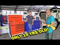 Starting His Career Off Right HEAVY DIESEL Toolbox Tour