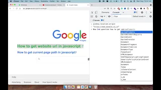 How to get a website URL in javascript How to get the current page path in javascript