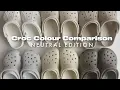 Crocs Colour Comparison Neutral Edition