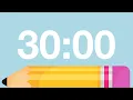 30 Minute Cute Back to School Timer Chimes Alarm at End