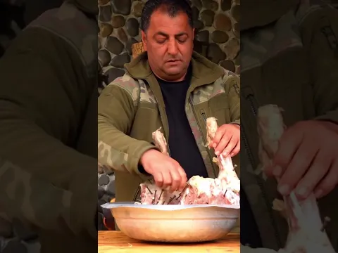 Lamb Leg Roasted Over An Open Fire : Nail-Poked Edition