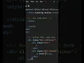 Floating menu button using HTML CSS Javascript - Part 1 HTML Asmr Tutorial
