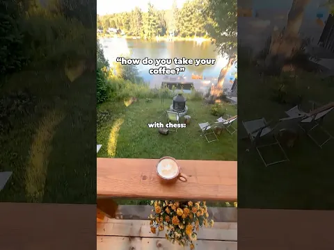 perfect way to start the morning ☕️🤎