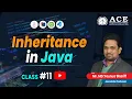 Class Inheritance in JAVA Complete Course by MD Younus Shariff Sir ACE Engg College