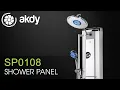 AKDY Shower Panel SP0108 Product Showcase