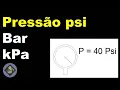 PSI Pressure Bar and kPa conversion