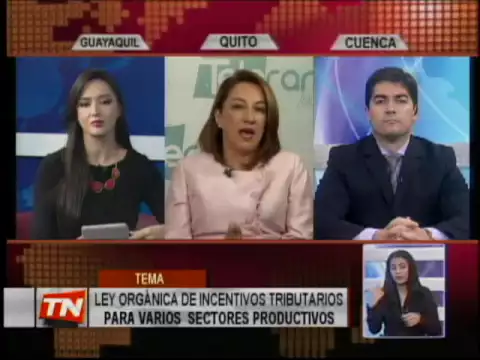 LEY ORGANICA DE INCENTIVOS TRIBUTARIOS PARA VARIOS SECTORES PRODUCTIVOS
