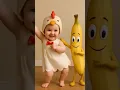Download Lagu Adorable Baby Girl Chicken Banana Dance Challenge🥰♥️#babydance #chickenbanana#shorts