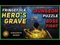 FringeFolk HEROs Grave Golden Seed DUNGEON PUZZLE Boss Fight Elden Ring