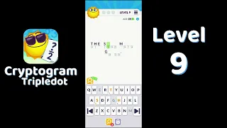 Cryptogram Tripledot Level 9 Answer SolutionGuruji