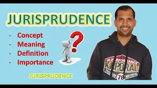 jurisprudence concept meaning definition