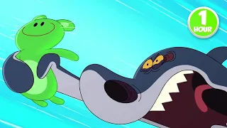 ZIG AND SHARKO | The Stuffed Animal Attack (1 Hour Compilation) Cartoon Collection for kids