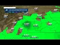 Wet weather slowly moving out tonight