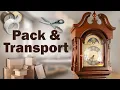 How to pack your Grandfather clock for transport
