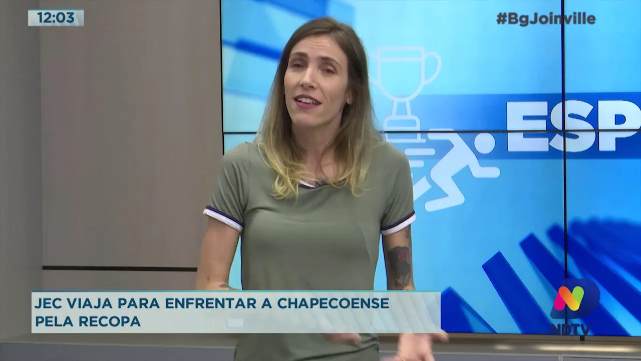 JEC viaja para enfrentar a Chapecoense pela recopa