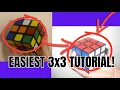 The EASIEST 3x3 Rubik s Cube Tutorial EVER PART 1