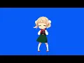 9mm go bang - shigure ui loli dance | Green Screen  - Footage 4K
