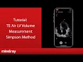 Mindray TE Air Tutorial - LV Volume Measurement Simpson Method