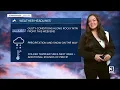 Chances of precipitation move into Montana