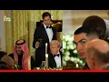 Lagu Cristiano Ronaldo \u0026 Elon Musk Spotted At  Dinner Hosted By Trump For Saudi Crown Prince | N18G