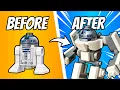 I Upgraded LEGO STAR WARS Astromech Droids