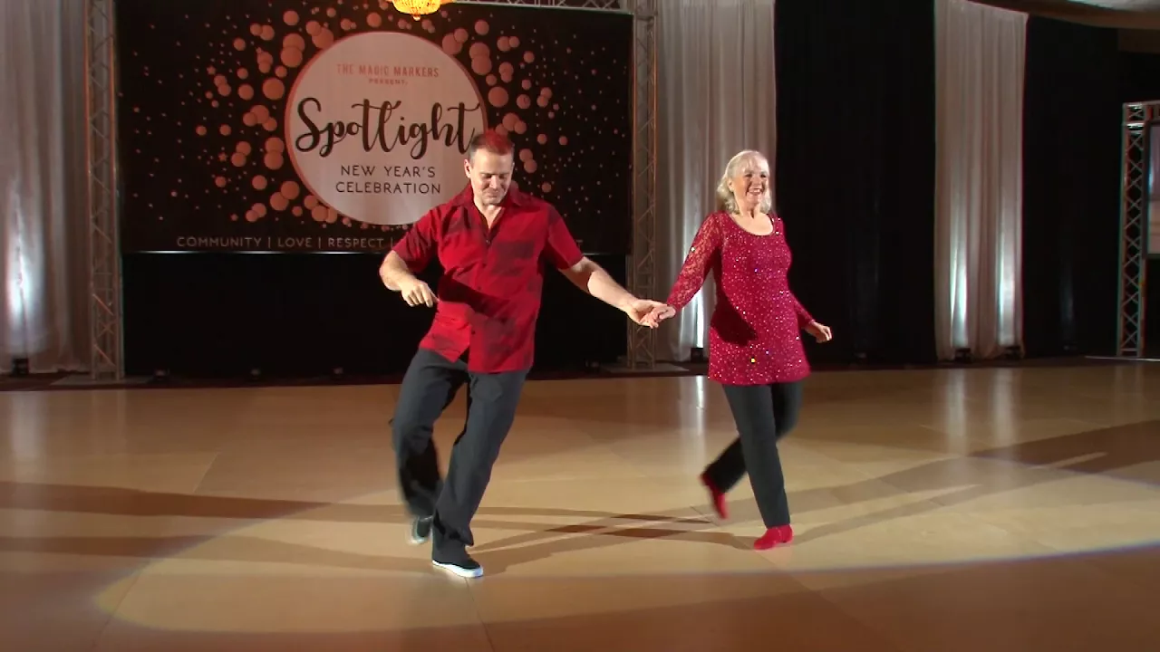 Spotlight New Years 2017 2018 Pro Am Open Routine Diana Burkholder with Jason Miklic