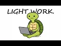 How to Focus for 8 Hours a Day explained by a turtle