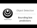 CNN27 Object Detection Bounding Box Predictions
