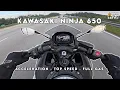 Kawasaki Ninja 650 Acceleration Top speed Full gas