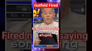 Greg Gutfeld FIRED for saying something stupid