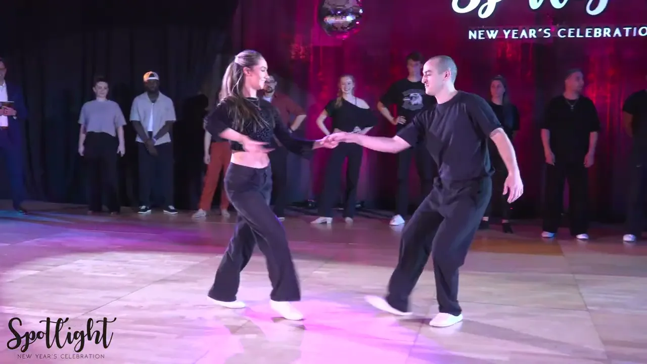 Spotlight New Years Celebration 2025/2026 Advanced Strictly Swing Michael Barreto & Gráinne Farrell