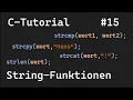 C Programming - String Functions strlen strcpy strcmp strcat