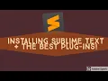 How To Install Sublime Text On MAC OS With The Best And Most Needed Extensions