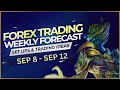 Download Lagu 🎯 Weekly Forex Forecast | EURUSD, GBPUSD, USDJPY, AUDUSD, XAUUSD OIL (08/09/2025) Supply And Demand
