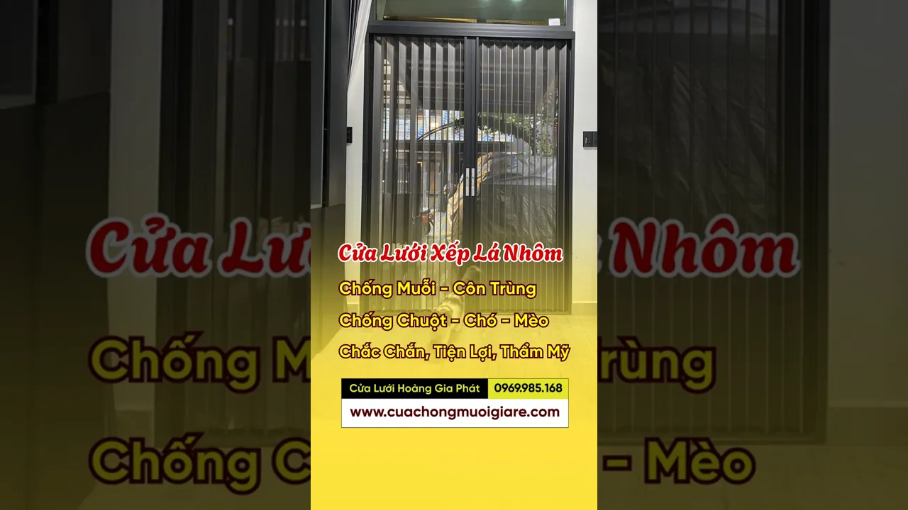 Video Cửa Lưới Hoàng Gia Phát