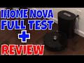 IHome AutoVac NOVA Robot Vacuum WITH Self Empty Bin - FULL Floor Plan Test APP MAP Setup Review