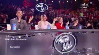 الشاب خالد يولع لجنة التحكيم ويشعلل جمهور عرب ايدول باغنيته الشهيرة دي دي دي وا                دندنها